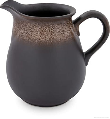 Bunzlauer Keramik großer bauchiger Krug 2 Liter Ø21,0cm, H=19,5cm, Dekor ZACIEK im Sale